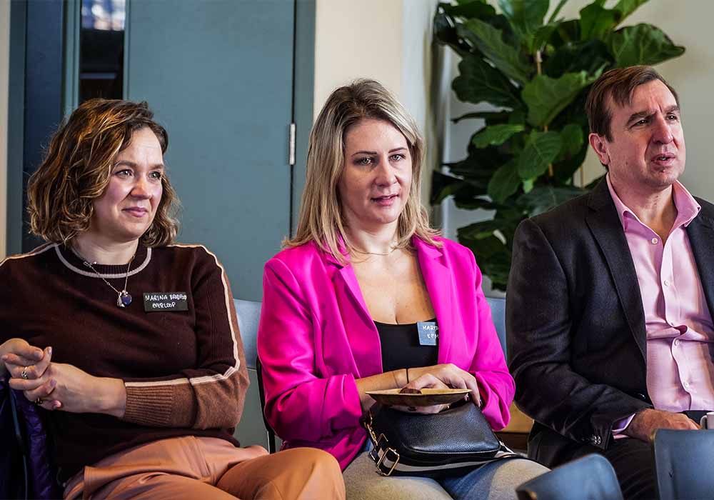 Group of people at event