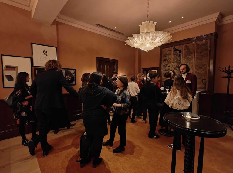 Luminate Event with people chatting