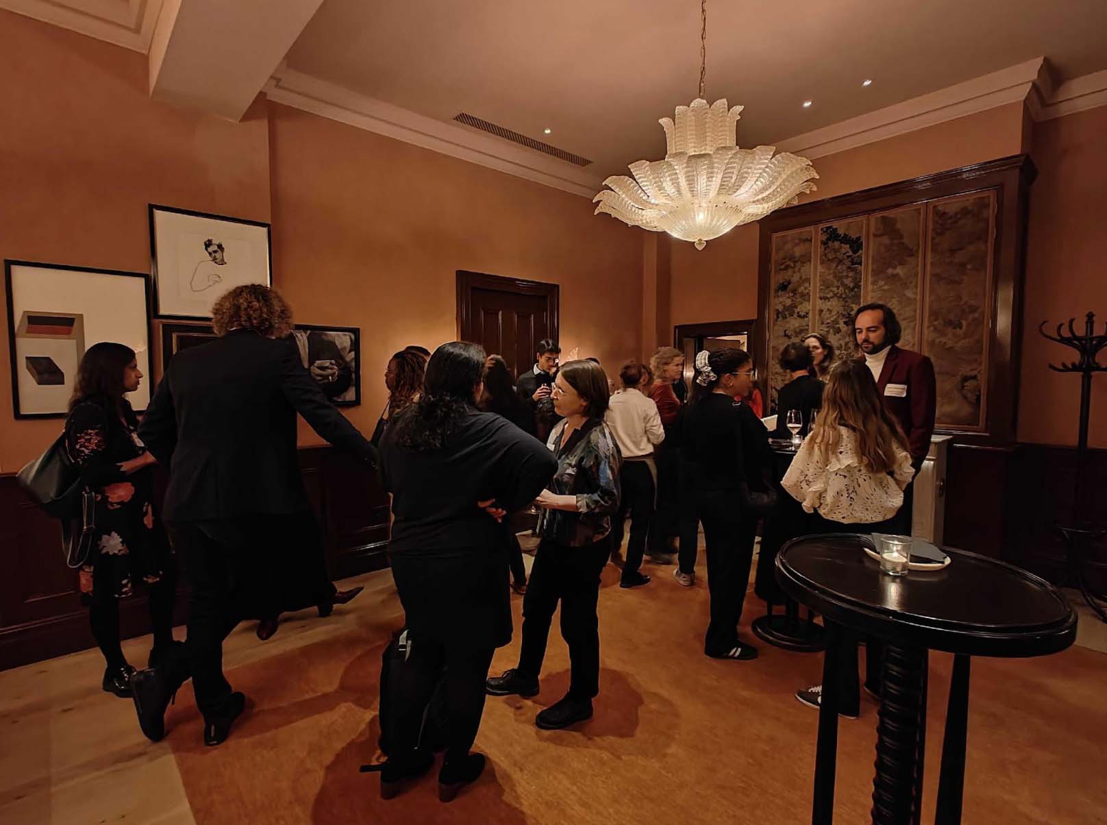 Luminate Event with people chatting