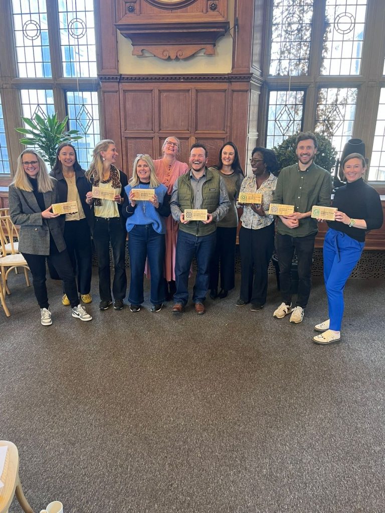 Winners of the inaugural B Local Oxfordshire spotlight plaques.